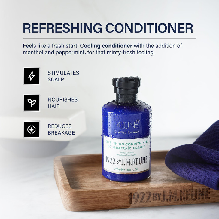 1922 by JM Keune Refreshing Conditioner Cooling Stimulating Conditioner for Men 85 Fl Oz