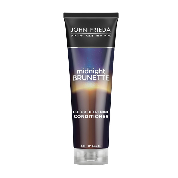 John Frieda Midnight Brunette Conditioner Color Deepening Conditioner to Enhance and Refresh Brunette Tones Infused with