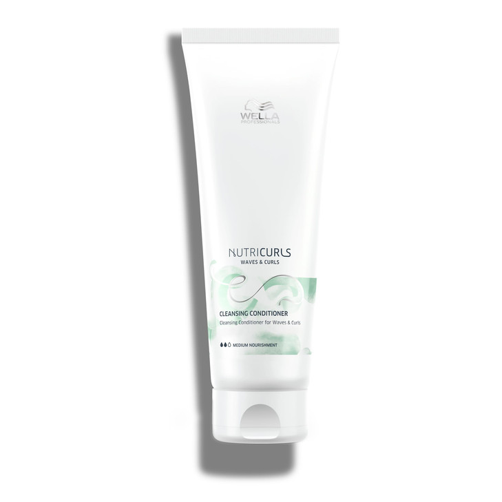 Wella Professionals Nutricurls Cleansing Conditioner for Waves and Curls Nourish and Define Curly Hair 84 Fl Oz