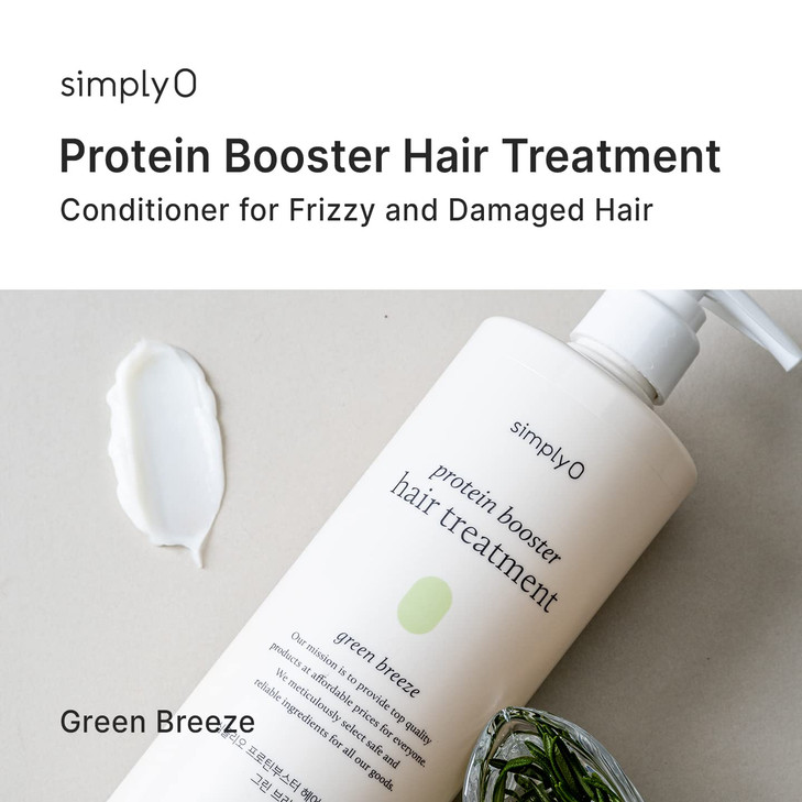 simplyO Protein Booster Hair Treatment Conditioner for Frizzy Damaged Hair 16Protein Peptide Complex Triple Hyaluronic C