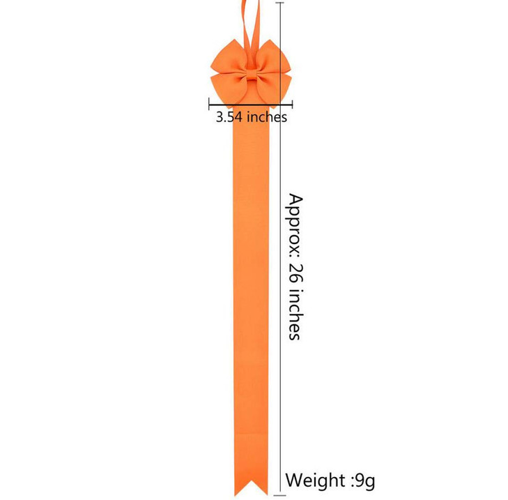 12PCS Ribbon Hair Bow Holder Organizer Hair Accessories Storage Organizer Headband Hair Clips Display Hanger Hanging Tools for Women Girls(Color Rand