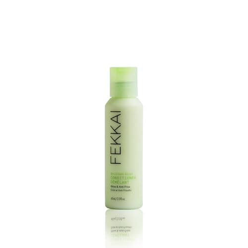 FEKKAI Brilliant Gloss Conditioner 2 oz Transforms Hair with 4X Shine Free of Sulfates Parabens Phthalates Vegan Cruelty