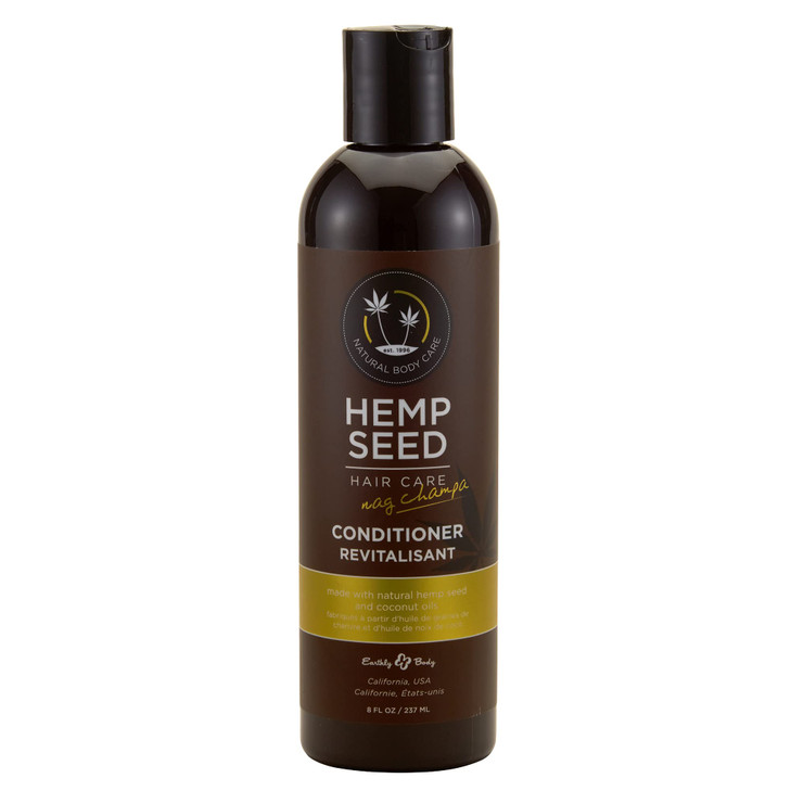 Hemp Seed Hair Care Conditioner Nag Champa 8 oz Keeps Hair Feeling Soft Smooth With Hemp Seed Oil Coconut Oil Vitamin E