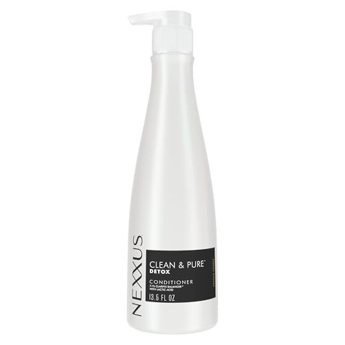 Nexxus Clean and Pure Conditioner With ProteinFusion Nourished Hair Care Silicone Dye and Paraben Free 135 oz