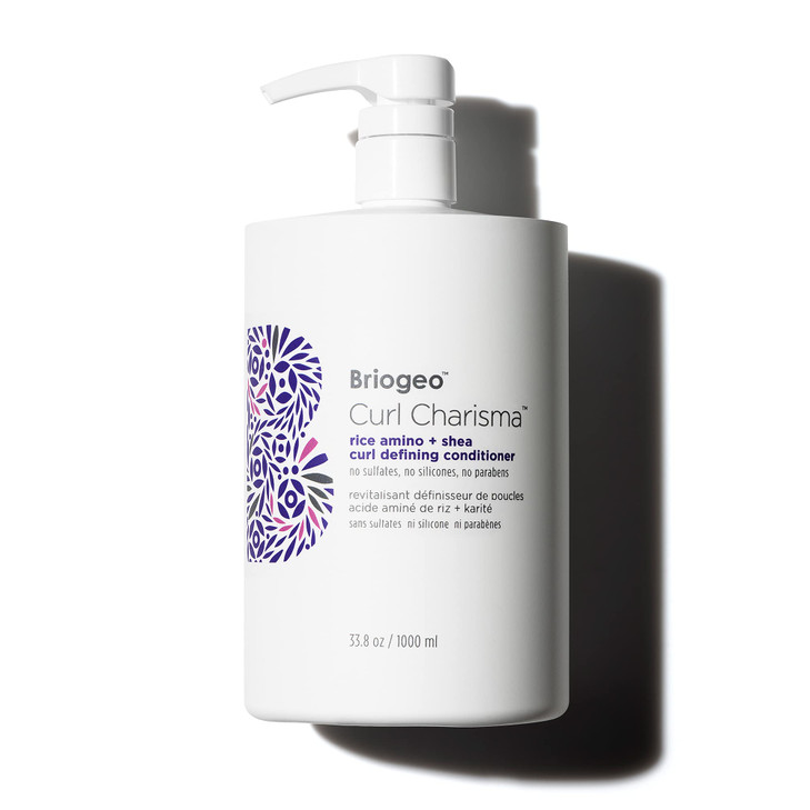 Briogeo Curl Charisma Rice Amino Avocado Hydrating Conditioner Define and Moisturize Wavy Curly and Coily Hair Minimize