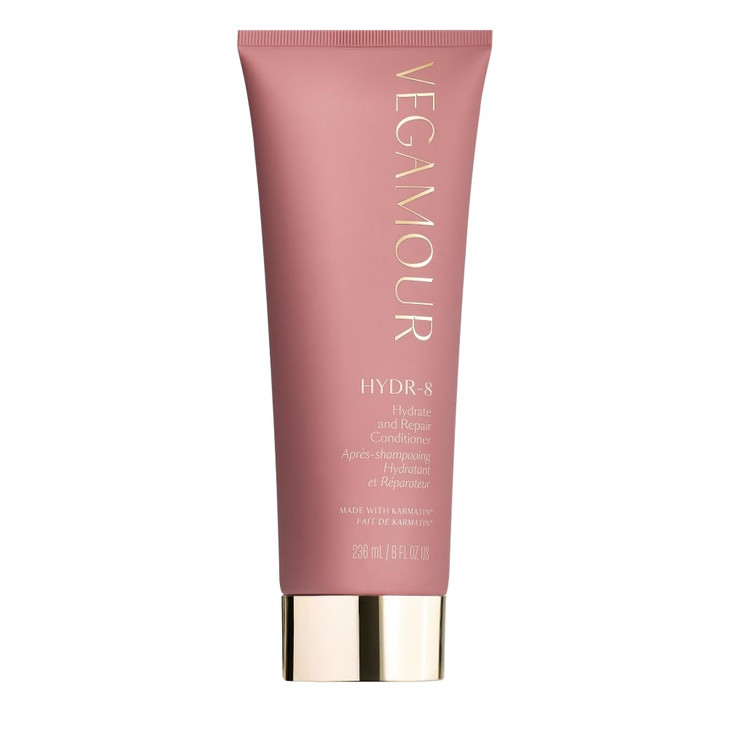 VEGAMOUR HYDR8 Hydrate and Repair Conditioner Hydrating Conditioner with Marula Oil Moringa Oil Ceramides Biotin Natural
