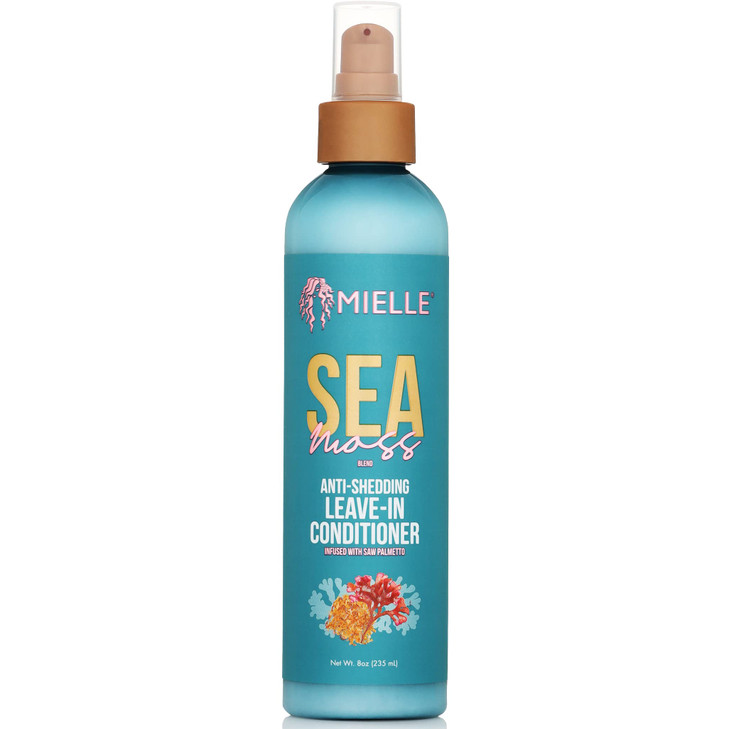 Mielle Organics Sea Moss AntiShedding Leave In Conditioner for Curly Hair Moisturizing Leave In Treatment Spray to Detan