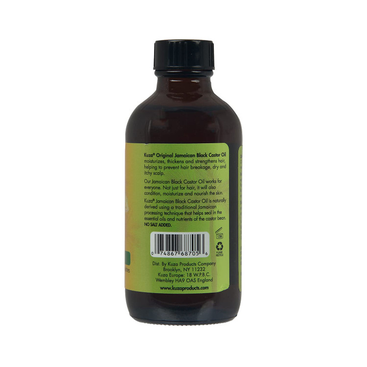 Kuza Jamaican Black Castor Oil Skin Hair Treatment Original 4 fl oz