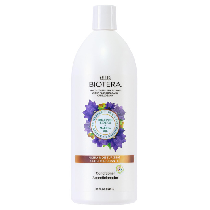 Biotera Ultra Moisturizing Conditioner Hydrates Dry Damaged Coarse Hair Microbiome Friendly Vegan Animal Test Free Parab