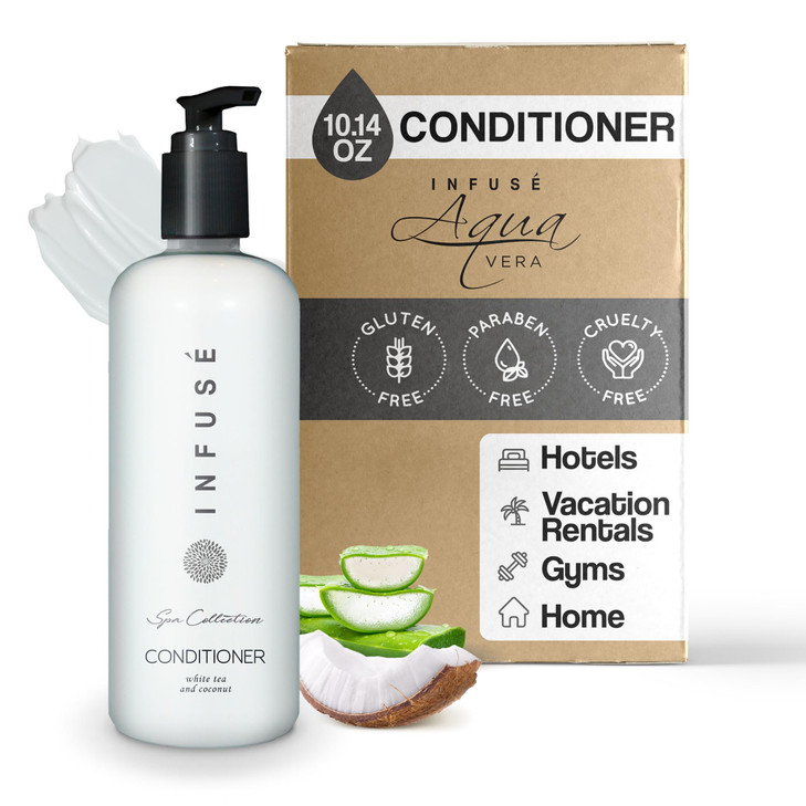Terra Pure Infuse White Tea and Coconut Conditioner 400 ml SINGLE