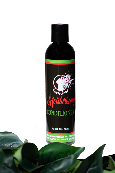 Loclicious Moisturizing Conditioner for Locs Twostrand Twist Braids and Natural Hair 8oz Lightweight Residue and BuildUp