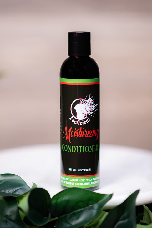 Loclicious Moisturizing Conditioner for Locs Twostrand Twist Braids and Natural Hair 8oz Lightweight Residue and BuildUp