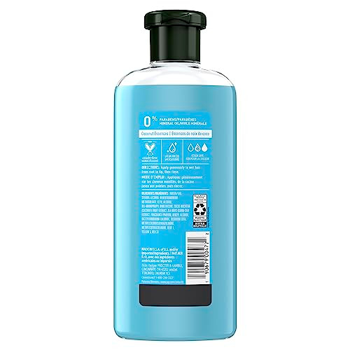 Herbal Essences Hello Hydration Conditioner Deep Moisture for Hair 117 Fluid Ounces Coconut Scent Paraben Free Dermatolo