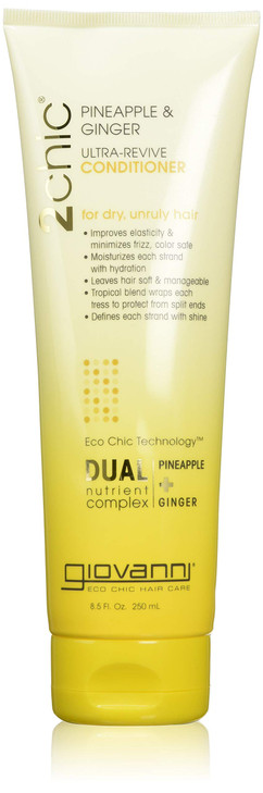 GIOVANNI 2chic UltraRevive Conditioner Moisturizing Conditioner with Pineapple Ginger Coconut Guava Aloe Vera Helps Dry