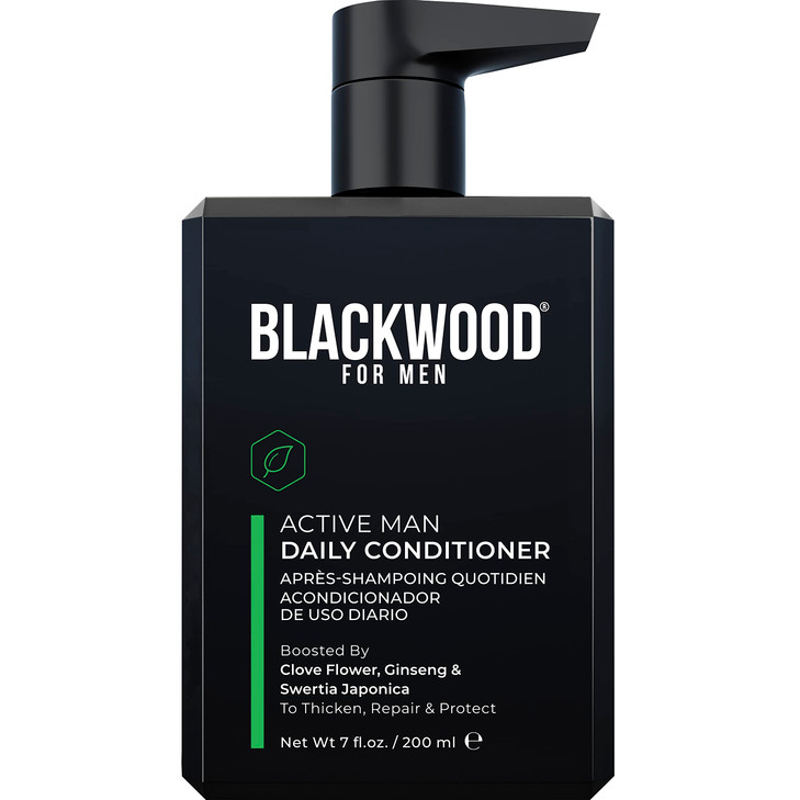 BLACKWOOD FOR MEN Active Man Daily Conditioner Mens Thickening Conditioner for Hair Loss Dandruff Deep Treatment for Shi