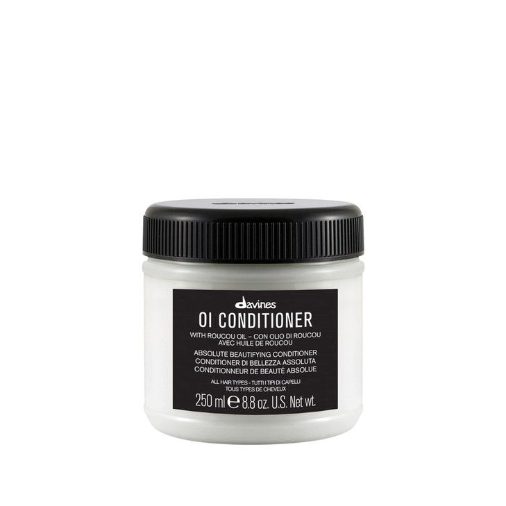 Davines OI Conditioner Rich Creamy Hydrating Conditioner for All Hair Types Accelerates Drying Protects Structure Adds S