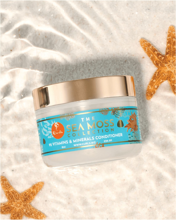 CURLS Sea Moss 92 Vitamins Minerals Conditioner Promotes Healthy Hair Growth Maximum Hydration Encourages Production of