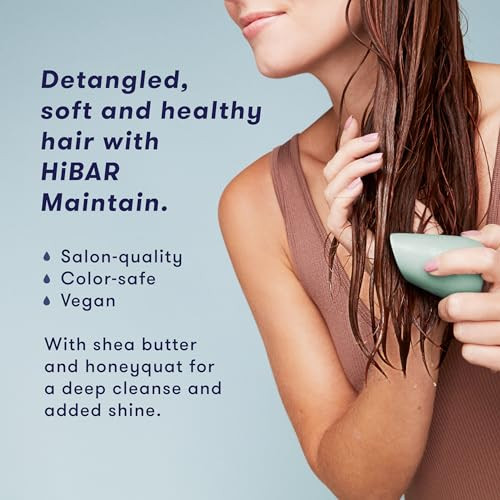 HIBAR Conditioner Bar All Natural Hair Care Plastic Free Made with Eco Friendly Ingredients Travel Size Color Safe Solid