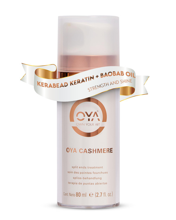 OYA Cashmere Split End Repair Cream Highly Concentrated Treatment for Dry Damaged ColorTreated Hair Repairs Bonds Contro
