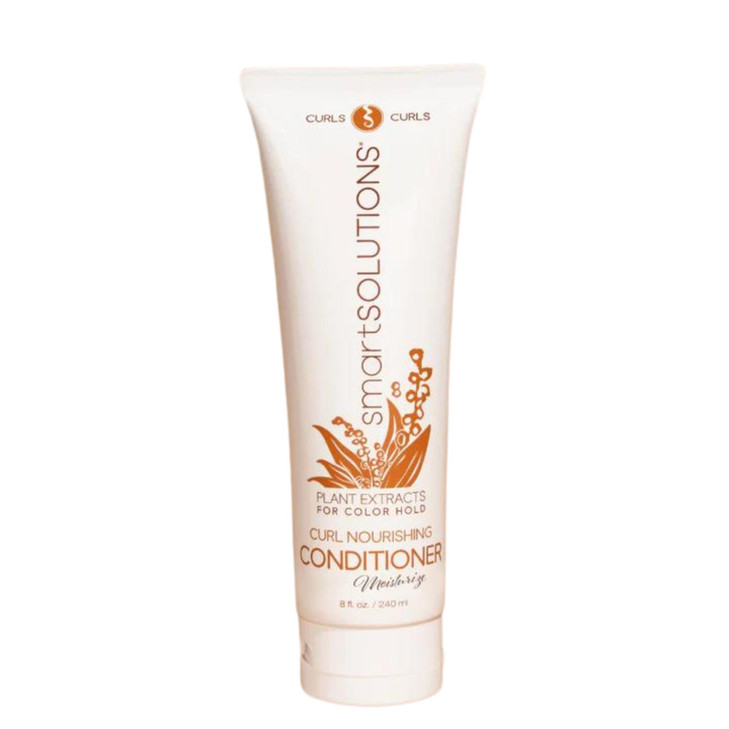SMART SOLUTIONS Curl Nourishing Conditioner 8 oz Defines Curls Increases Shine Revives Curls ParabenFree