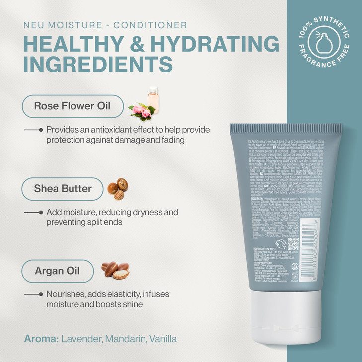 Neuma Neu Moisture Conditioner 1 Fl Oz Moisturizing Conditioner Lavender Mandarin Vanilla Scent Travel Size Conditioner