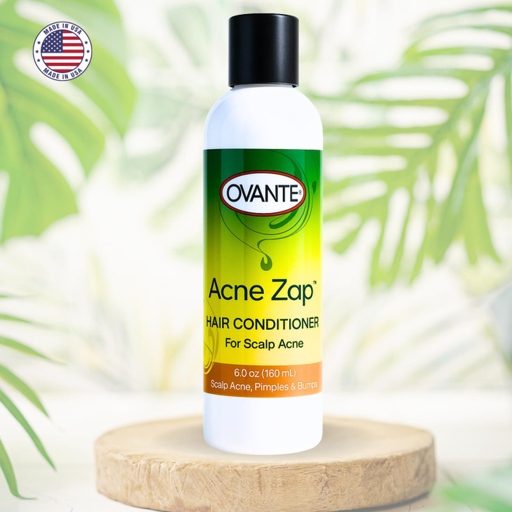 AZap Hair Conditioner for Greasy Oily Itchy Scalp CLEAR Your Scalp Neck Back from Bacne Blackheads Blemishes 60 oz