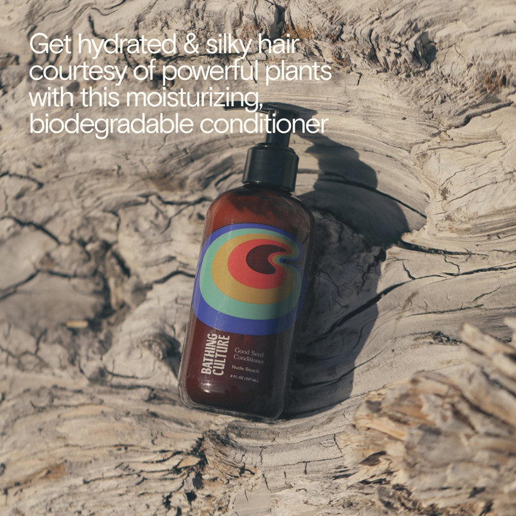 Bathing Culture Organic Good Seed Natural Hair Conditioner for Women and Men Hair Moisturizer Natural Conditioner for Dr