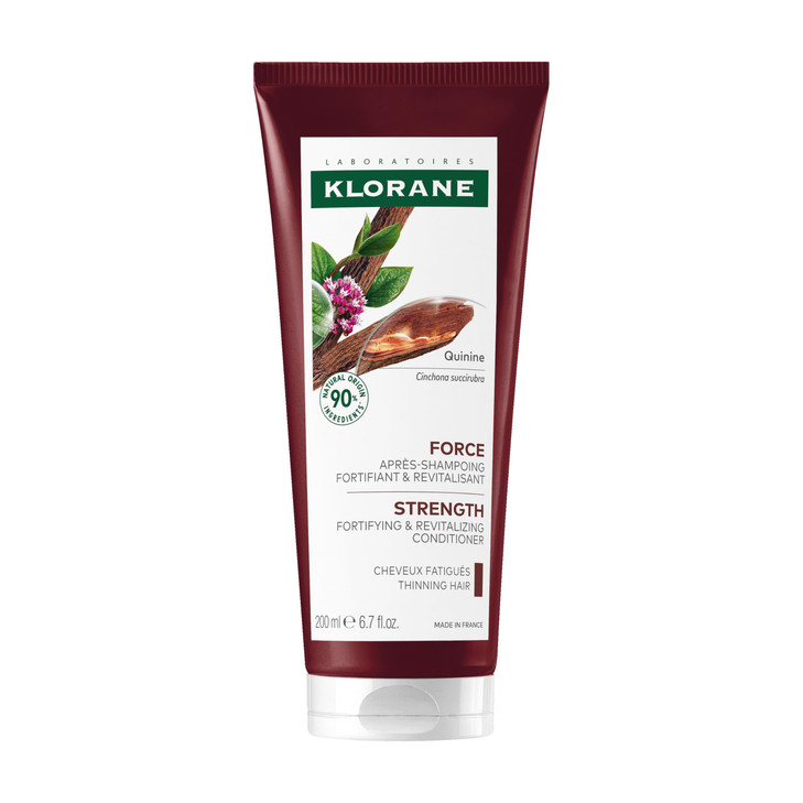 Klorane Strengthening Conditioner with Quinine Natural Alternative for Hair Thinning Support Thicker Stronger Healthier