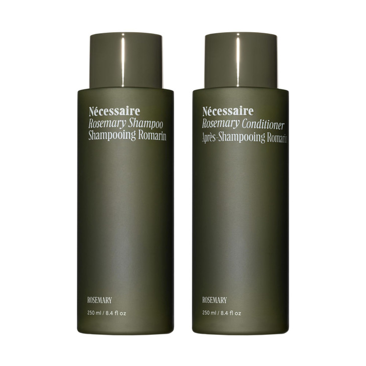 Ncessaire Rosemary Hair Duo MultiProtein Strengthening Rosemary Shampoo and Conditioner Set For Thinning Hair For Women