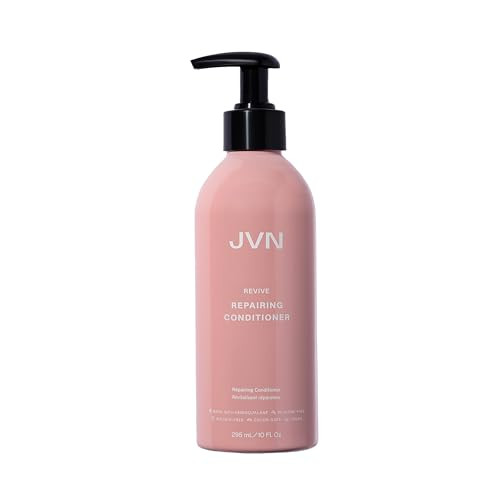 JVN Revive Repairing Conditioner 10 Fl Oz Restore Softness Strengthen Damaged Color Treated or Fragile Hair Hair Care fo