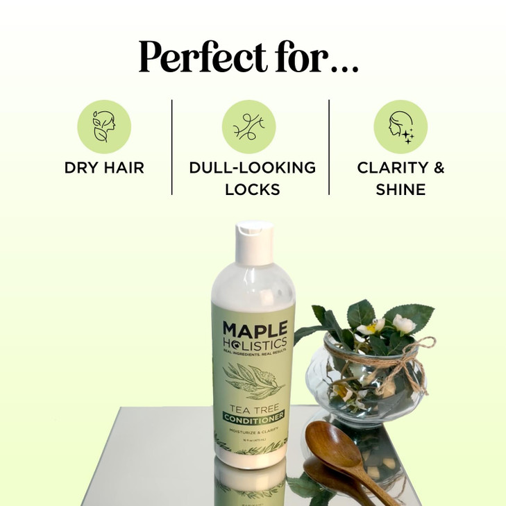 Tea Tree Conditioner for Dry Hair Tea Tree Oil Conditioner for Oily Hair and Sulfate Free Conditioner for Dry Hair Clean