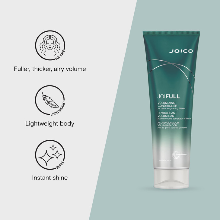 JoiFULL Volumizing Conditioner For Fine Thin Hair Add Instant Body LongLasting Fullness For Thicker Bouncier Hair Boost