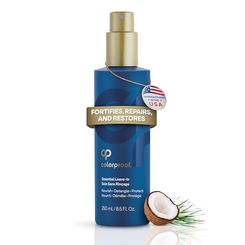 Colorproof LeaveIn Treatment Spray 85 Fl Oz Heat Protection Spray for Hair Smoothing and Detangling Spray with Color Pro