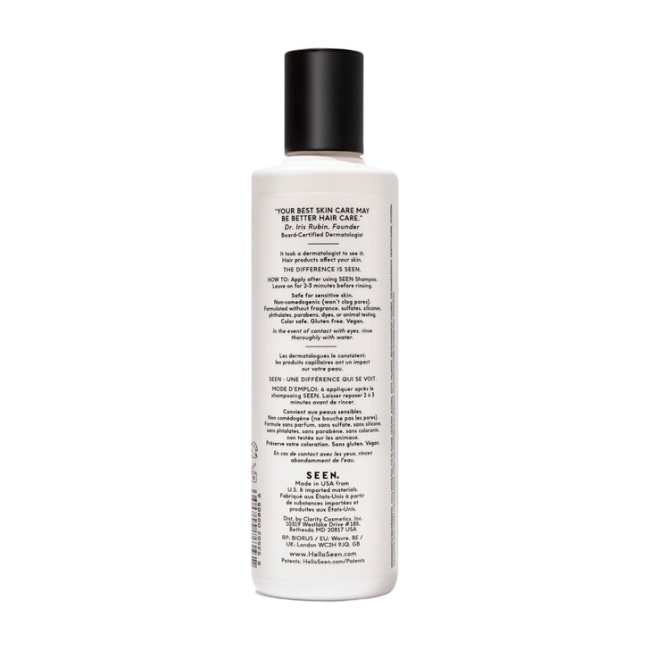 SEEN Conditioner Fragrance Free NonComedogenic Hair Conditioner DermatologistDeveloped Safe for Sensitive Eczema Acne Pr