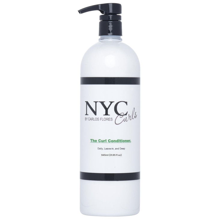 NYC Curls The Curl Conditioner Daily Leavein Deep Conditioner for Curly Coily Wavy Hair 3 products in one Silicone Free