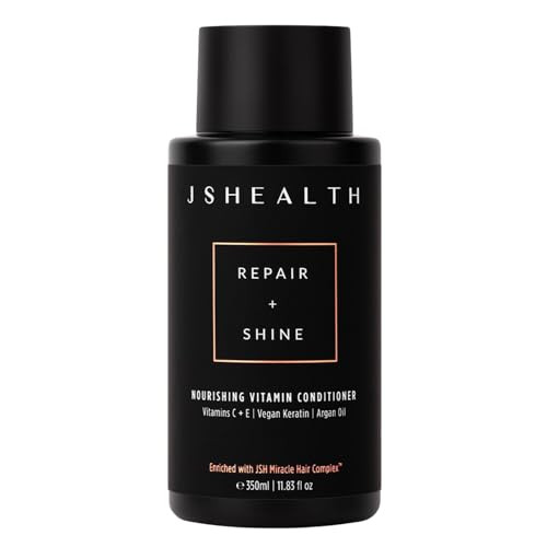 JSHealth Nourishing Conditioner VitaminEnriched Deep Treatment for Dry Colored Hair With Keratin Argan Oil and Vitamins