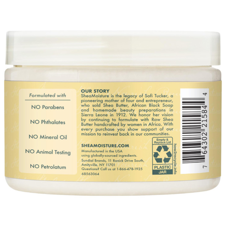 Shea Moisture Leave in Conditioner 100 Pure Jamaican Black Castor Oil Strengthen Restore for Healthy Hair Growth Vitamin