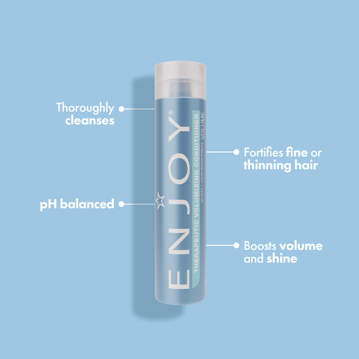 ENJOY Hair Care Therapeutic Volumizing Conditioner ph 45 55 Conditioner For Damaged Hair Hair Conditioner Hair Mask For