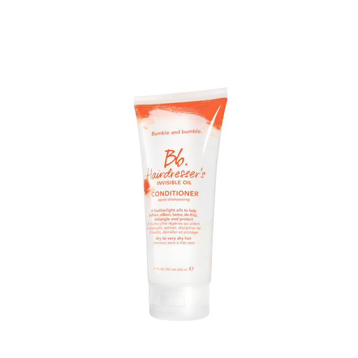 Bumble and bumble Hairdressers Invisible Oil Hydrating Conditioner Hydrating Anti Frizz Shine Color Safe Curly Wavy Stra