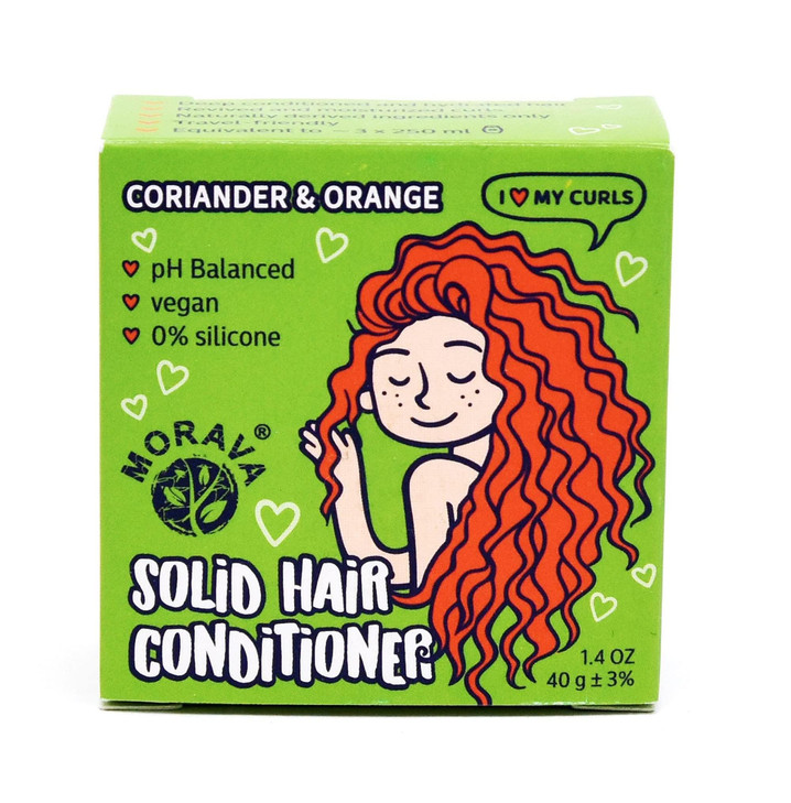 Morava Conditioner Bar for Curly Hair with Marshmallow Root Extract Shea and Cocoa Deep Conditioner Vitamin B5 Bar for H