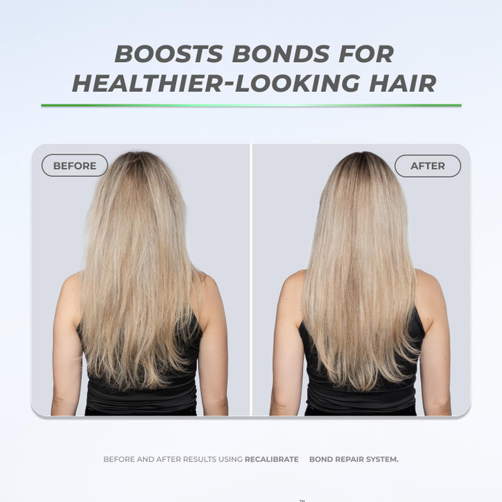 XMONDO Hair Recalibrate Bond Repair Shampoo Vegan Formula with Bond Builder Maracuja Oil and Hyaluronic Acid to Restore