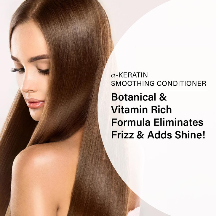 PETER COPPOLA akeratin Smoothing Conditioner Detangles Nourishes Eliminates Frizz Smooths And Restores Shine Infused Wit