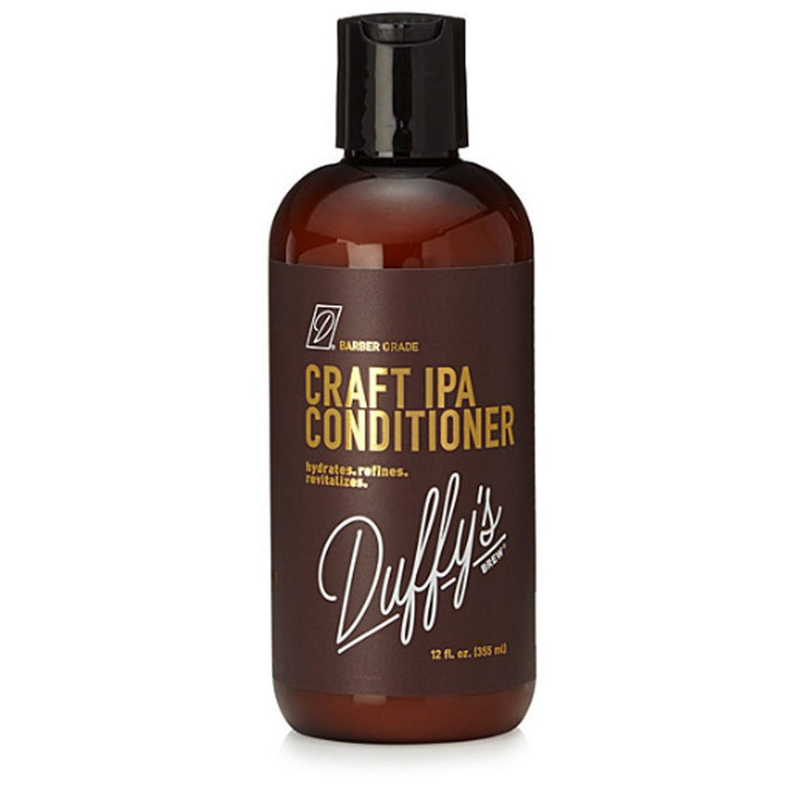 Duffys Brew Craft Beer Conditioner IPA Influenced 12oz Sulfate Paraben Phthalate Free 100 Vegan Moisturizes Nourishes Se