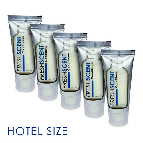 Freshscent Conditioner 1oz 100 Pack Hotel Travel Size Bulk Amenities and Toiletries for Hospitality