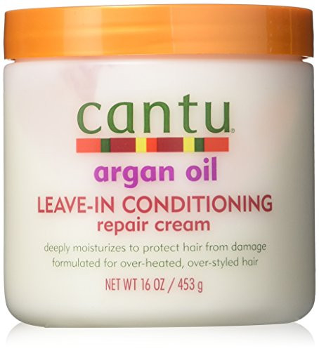 Cantu Argan Oil LeaveIn Conditioner Repair Cream 16 Ounce 473ml 2 Pack