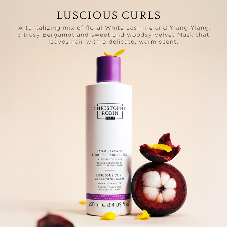 Christophe Robin Luscious Curl Cleansing Conditioner With Chia Seed Oil for Wavy to Softly Curled Hair 84 fl oz