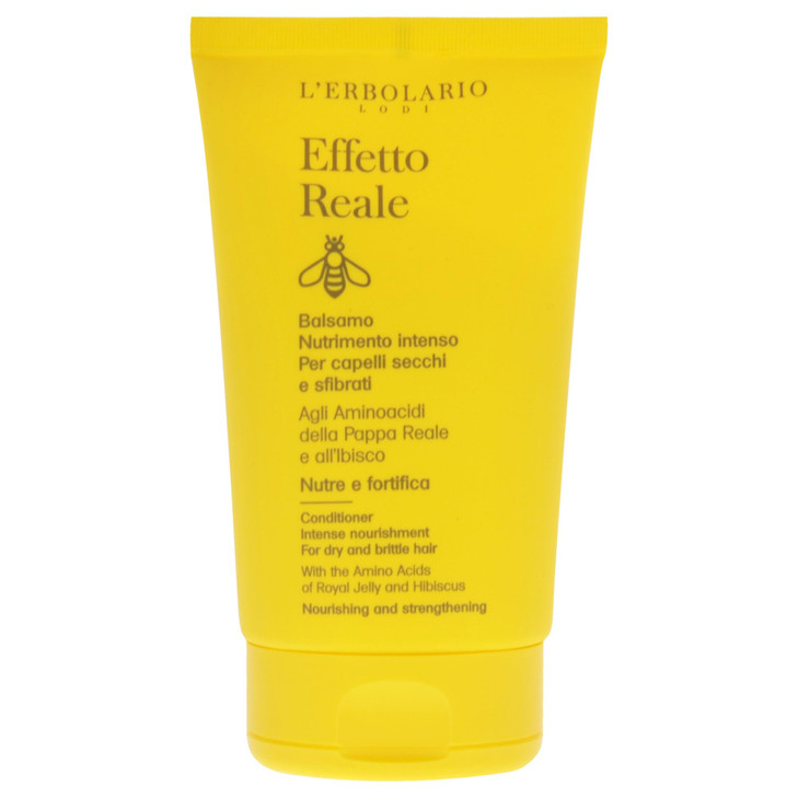 LErbolario Effetto Reale Intense Nourishment Conditioner Ideal For Dry And Brittle Hair Strengthens And Repairs Damaged