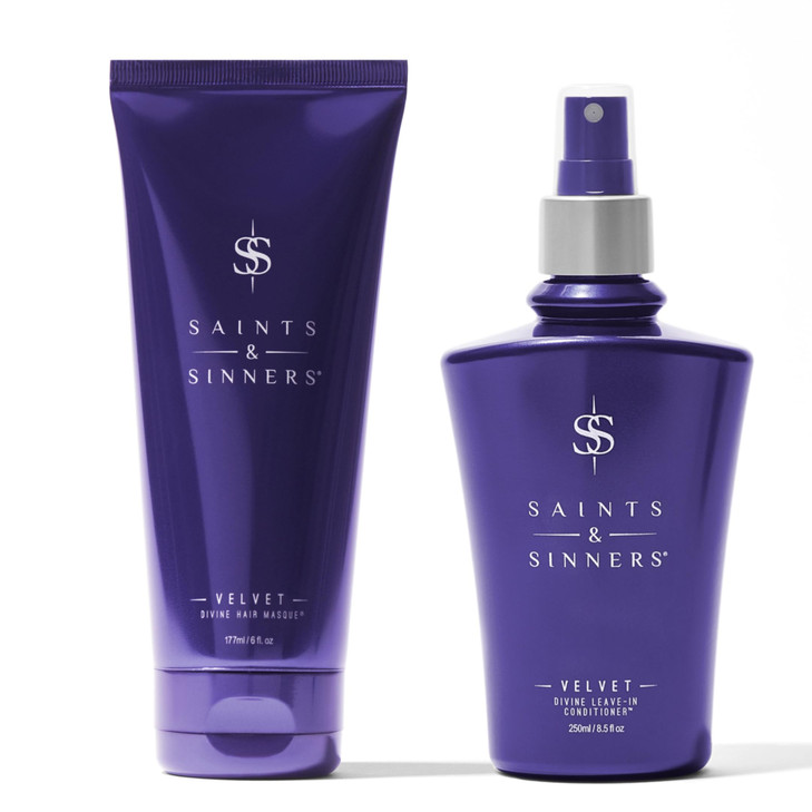 Saints Sinners Conditioning Duo for Conditioned Shiny Moisturized Hair