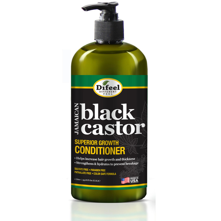 Difeel Superior Growth Jamaican Black Castor Conditioner 338 oz Sulfate Free Conditioner made with Natural Ingredients