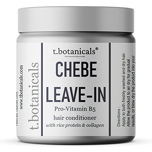 tbotanicals Chebe Leave In Conditioner Hair Growth with Provitamin B5 Thickening Strengthening Chebe Butter Chebe Powder